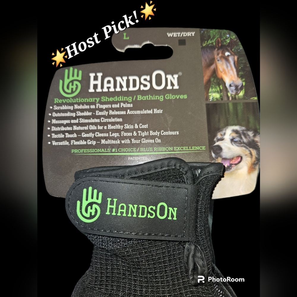 🌟HP!🌟NWT Pet Grooming Gloves - Picture 1 of 5